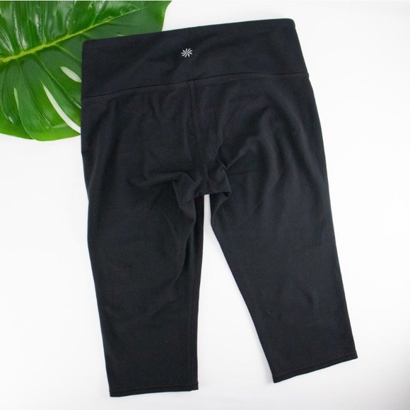 2 pair! Athleta Chaturanga tight large black - Picture 7 of 7